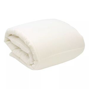 Tadpoles Quilted Toddler Comforter 40" x 60" Made of 100% Polyester, White